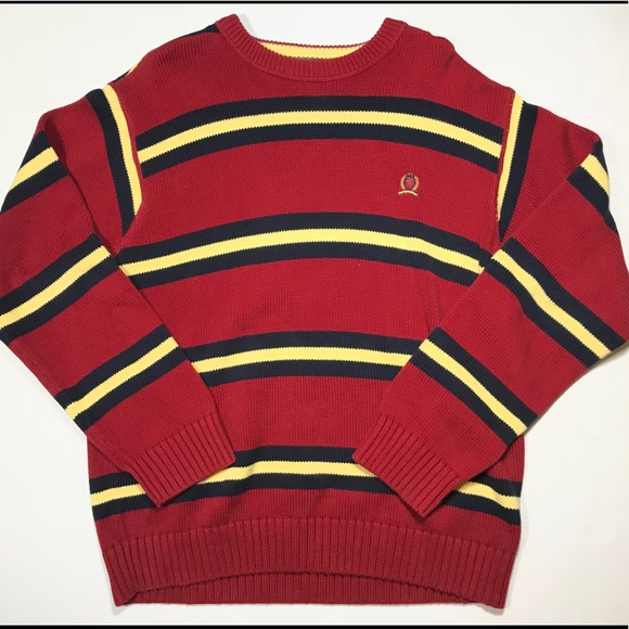 tommy hilfiger striped sweater